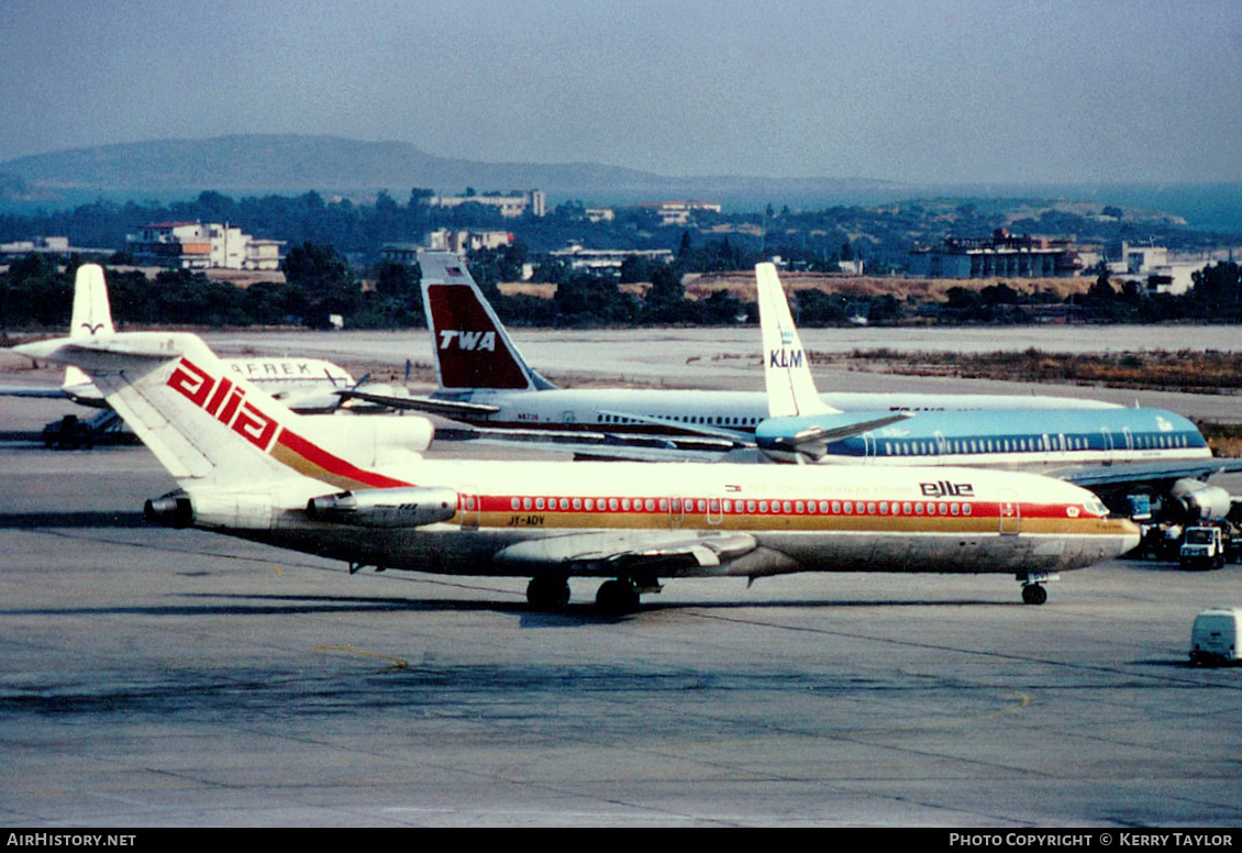 Aircraft Photo of JY-ADV | Boeing 727-2D3/Adv | Alia - The Royal Jordanian Airline | AirHistory.net #642416