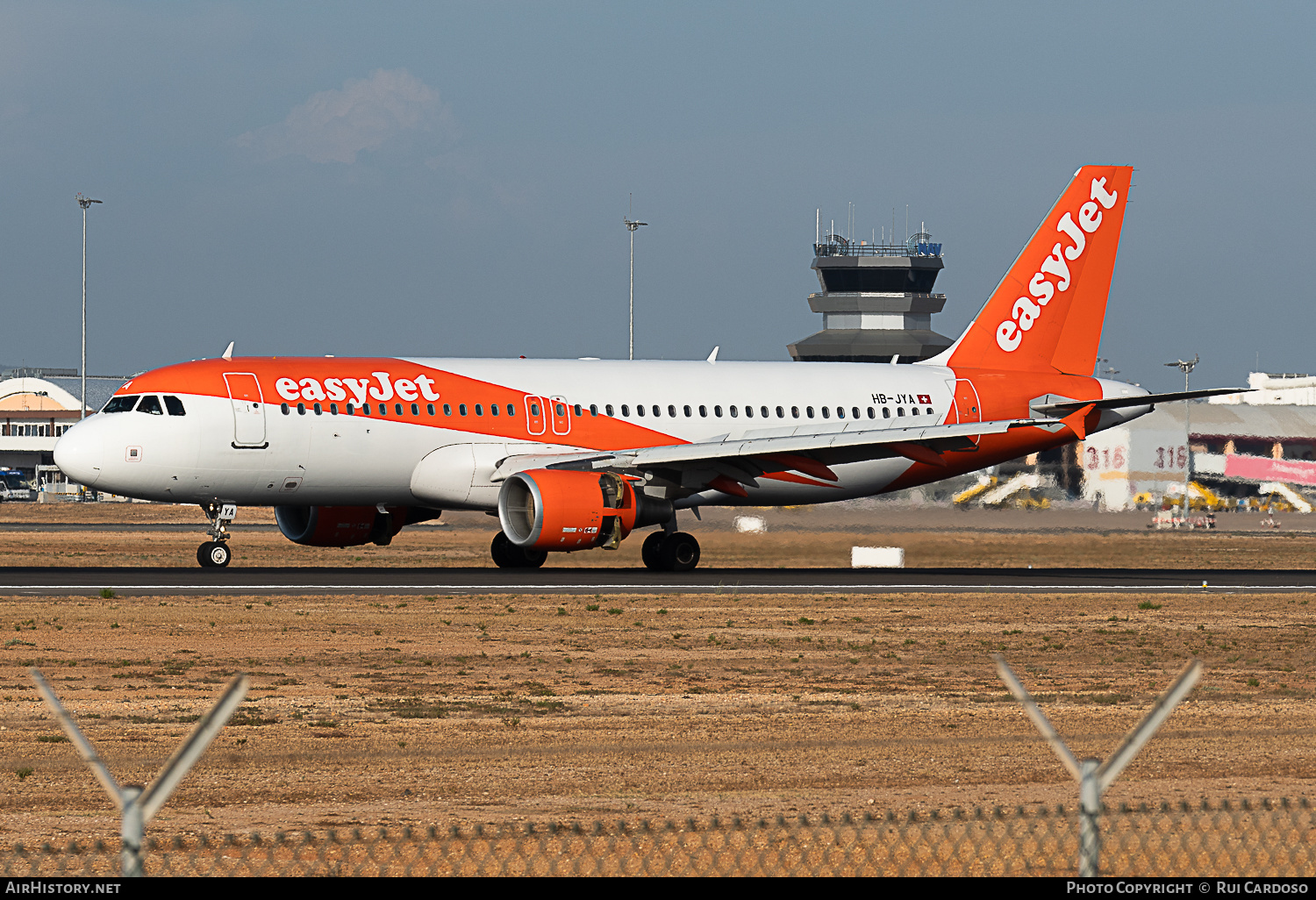 Aircraft Photo of HB-JYA | Airbus A320-214 | EasyJet | AirHistory.net #642431