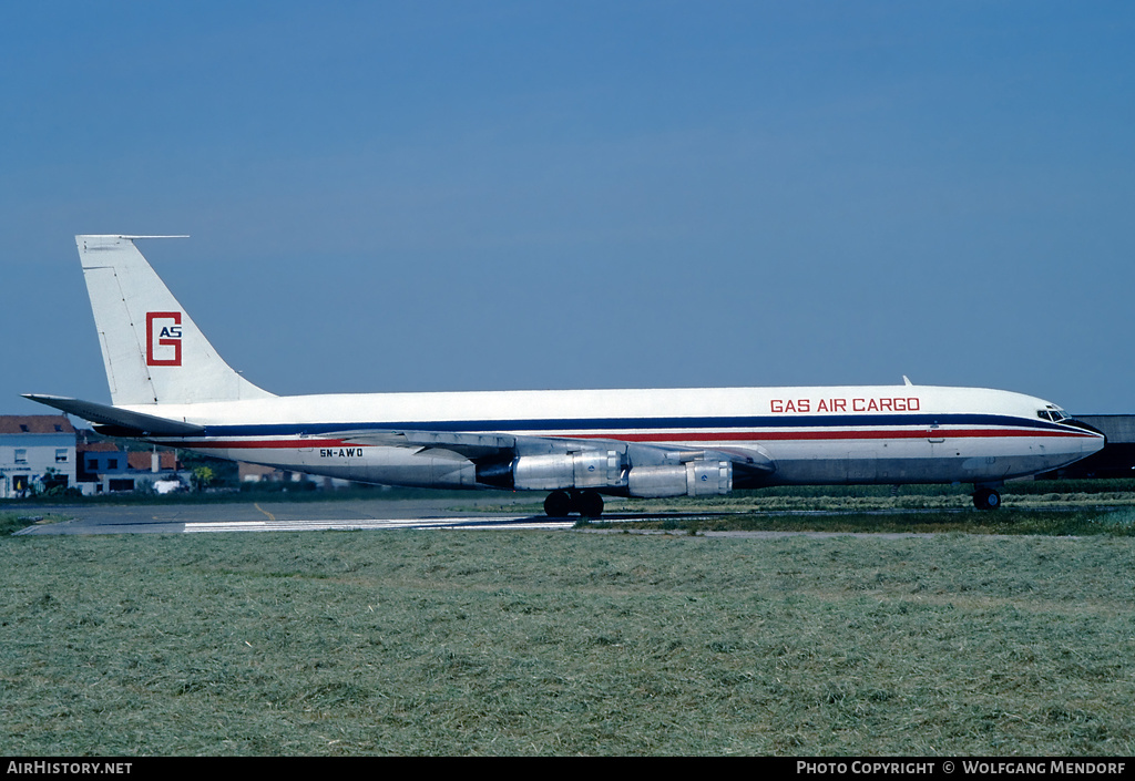Aircraft Photo of 5N-AWO | Boeing 707-321C | GAS Air Cargo - General Aviation Services | AirHistory.net #642440