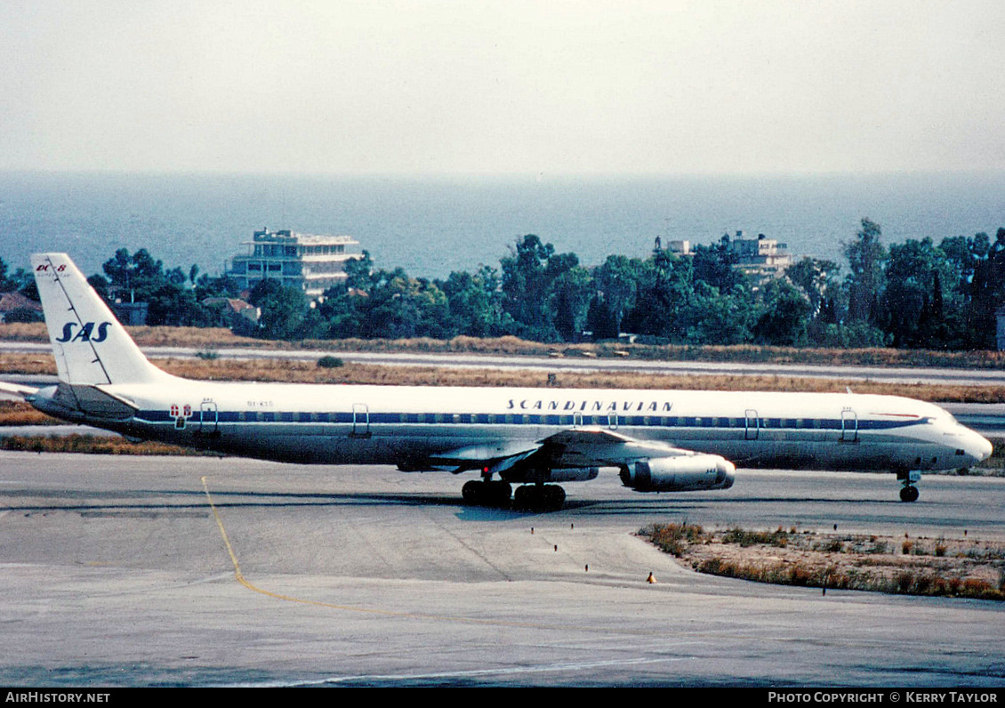 Aircraft Photo of OY-KTG | McDonnell Douglas DC-8-63PF | Scandinavian Airlines - SAS | AirHistory.net #642447