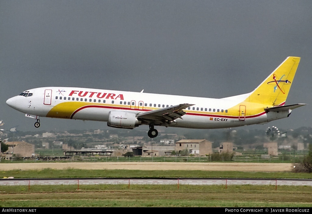 Aircraft Photo of EC-EXY | Boeing 737-4Y0 | Futura International Airways | AirHistory.net #642466