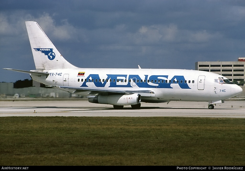 Aircraft Photo of YV-74C | Boeing 737-229/Adv | Avensa - Aerovías Venezolanas | AirHistory.net #642475