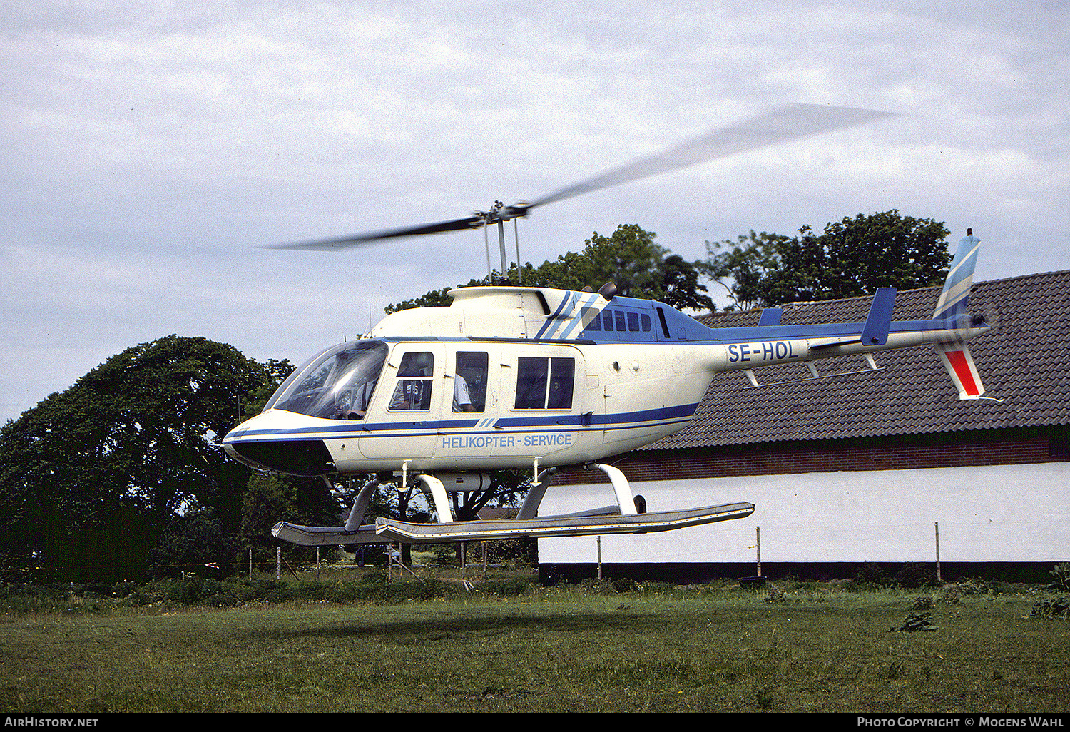 Aircraft Photo of SE-HOL | Bell 206L-1 LongRanger II | Helikopter Service | AirHistory.net #642486
