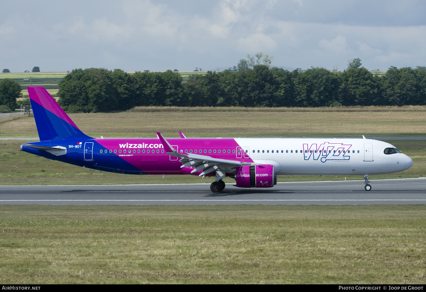 Aircraft Photo of 9H-WDT | Airbus A321-271NX | Wizz Air | AirHistory.net #642493