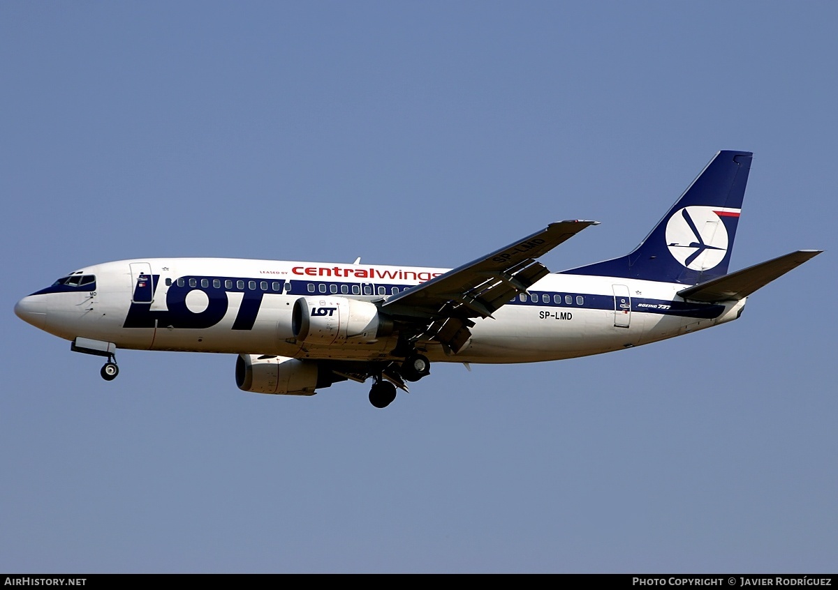 Aircraft Photo of SP-LMD | Boeing 737-36N | Centralwings | AirHistory.net #642495