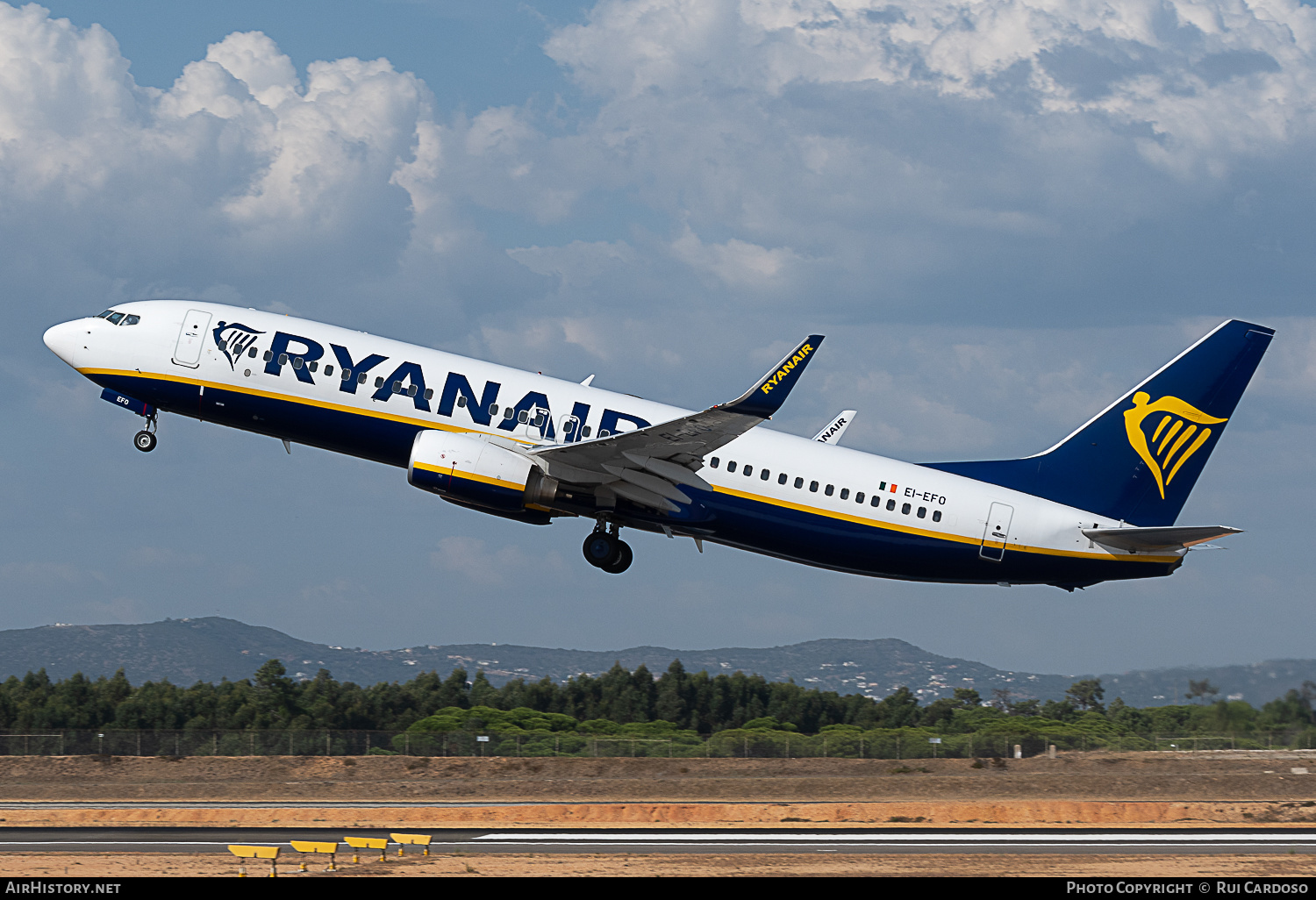 Aircraft Photo of EI-EFO | Boeing 737-8AS | Ryanair | AirHistory.net #642512