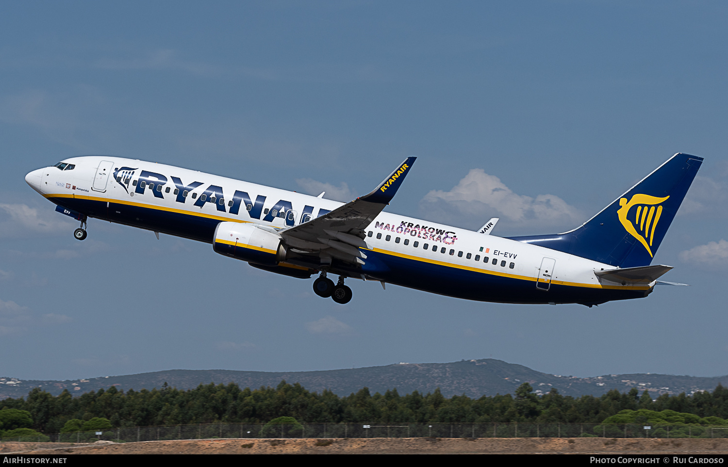 Aircraft Photo of EI-EVV | Boeing 737-8AS | Ryanair | AirHistory.net #642523