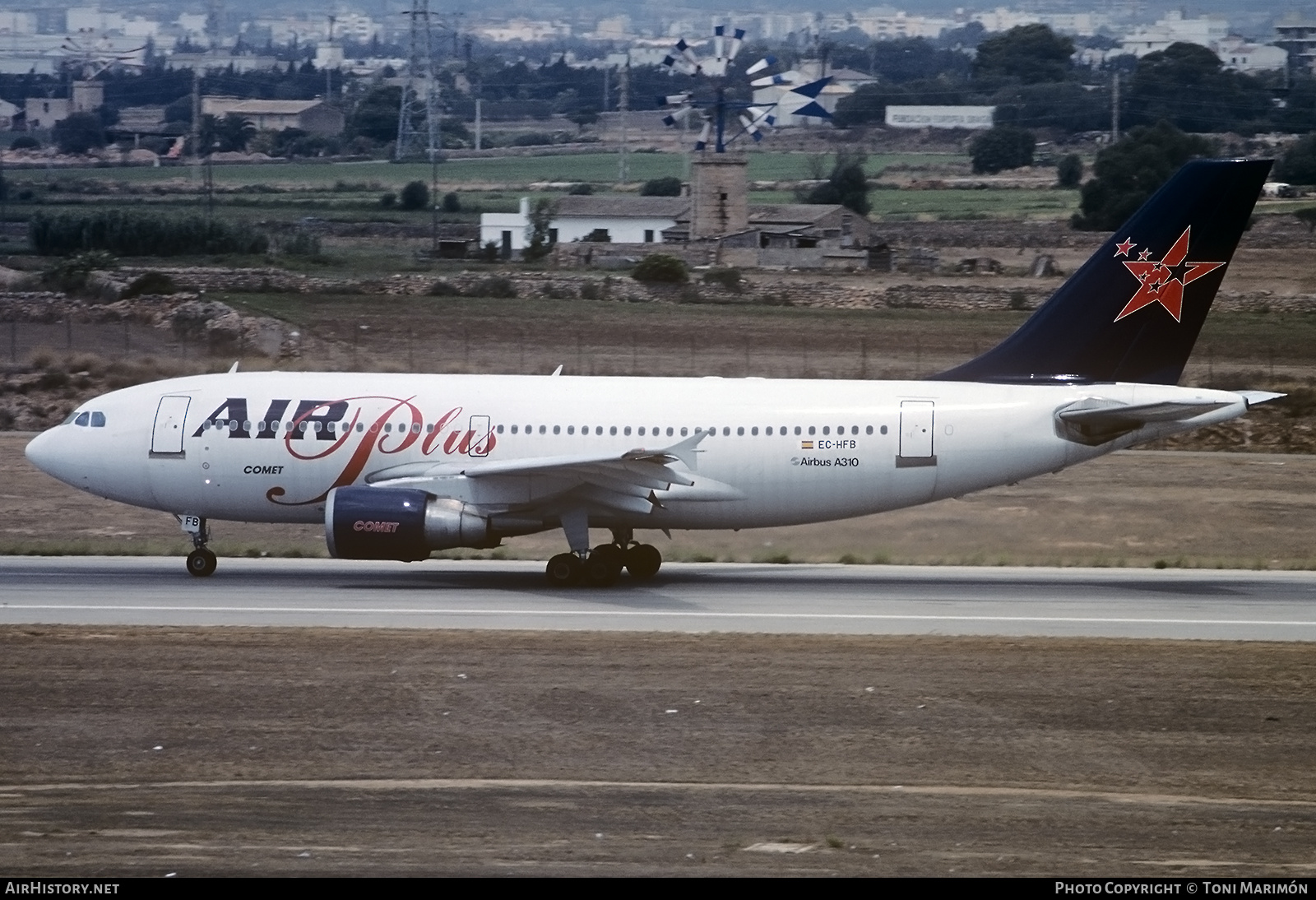 Aircraft Photo of EC-HFB | Airbus A310-324 | Air Plus Comet | AirHistory.net #642524