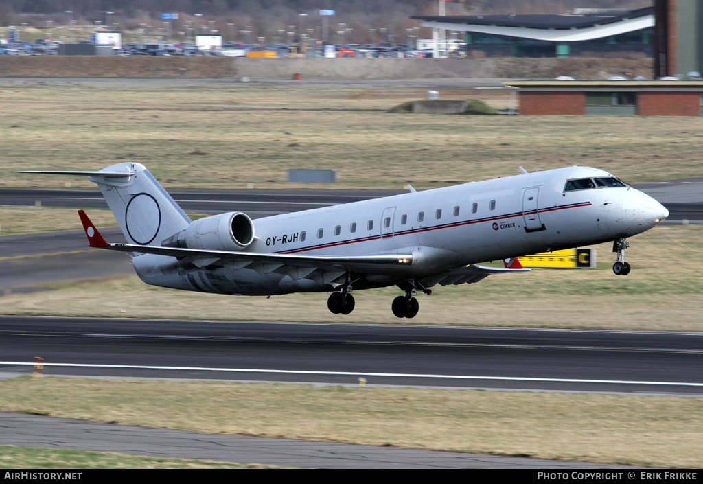 Aircraft Photo of OY-RJH | Canadair CRJ-100LR (CL-600-2B19) | Cimber Air | AirHistory.net #642541