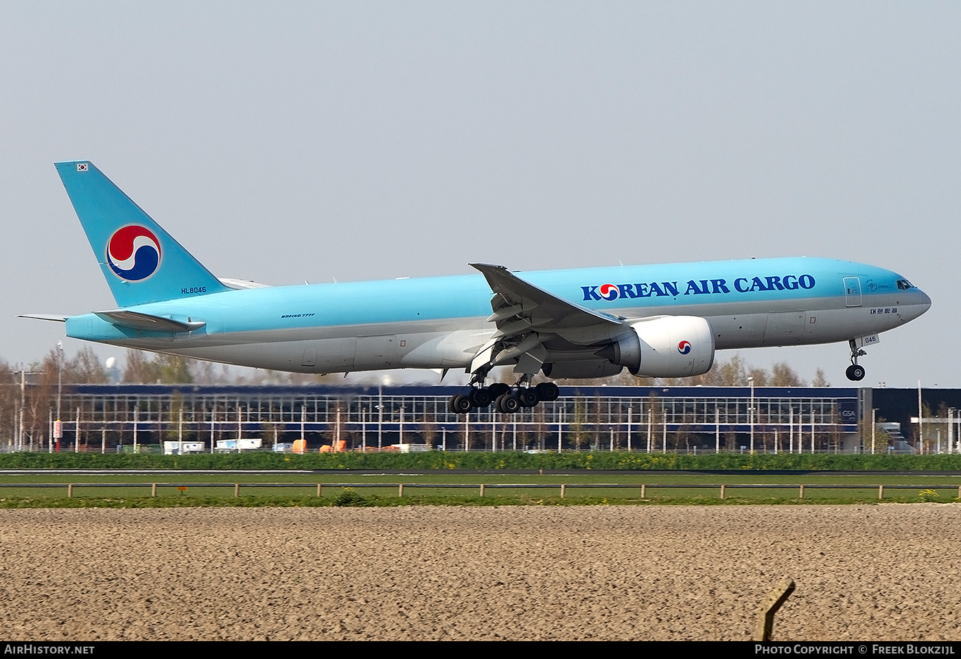 Aircraft Photo of HL8046 | Boeing 777-F | Korean Air Cargo | AirHistory.net #642544