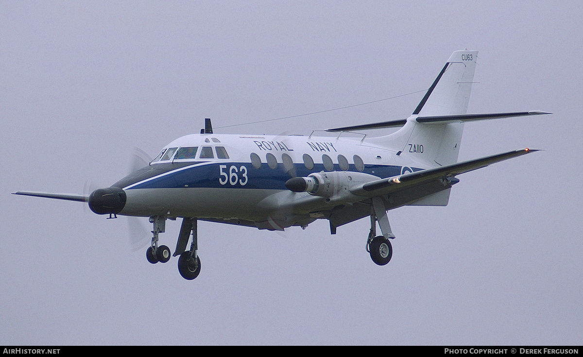 Aircraft Photo of ZA110 | Scottish Aviation HP-137 Jetstream T2 | UK - Navy | AirHistory.net #642564