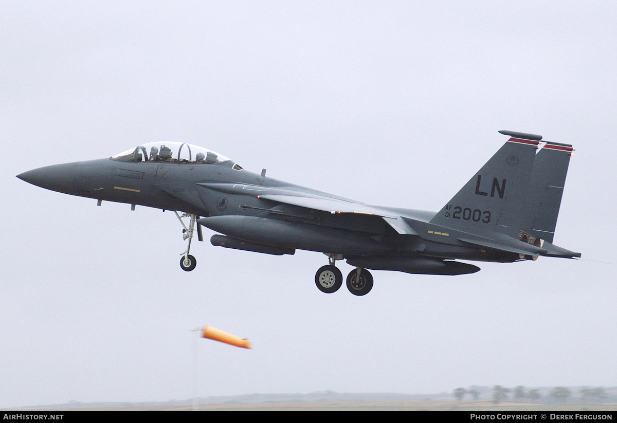 Aircraft Photo of 01-2003 / AF01-2003 | Boeing F-15E Strike Eagle | USA - Air Force | AirHistory.net #642571