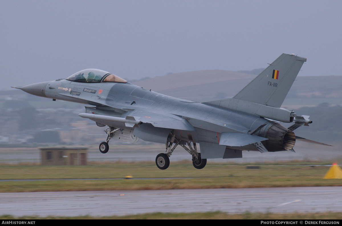 Aircraft Photo of FA-118 | General Dynamics F-16AM Fighting Falcon | Belgium - Air Force | AirHistory.net #642573