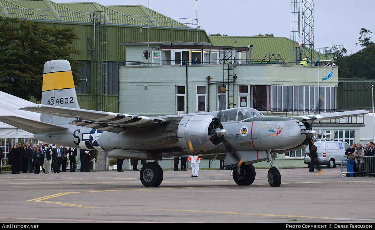 Aircraft Photo of N167B / 434602 | Douglas A-26B Invader | Scandinavian Historic Flight | USA - Air Force | AirHistory.net #642585