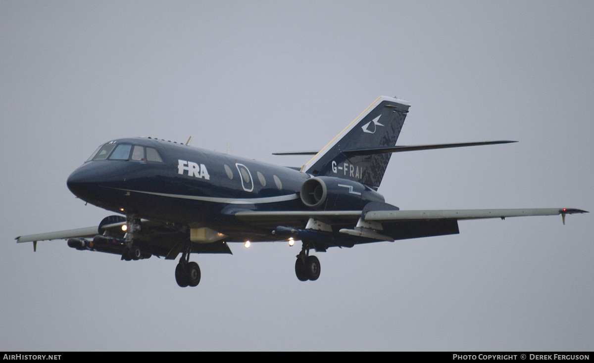 Aircraft Photo of G-FRAI | Dassault Falcon 20DC | FRA - FR Aviation | AirHistory.net #642586