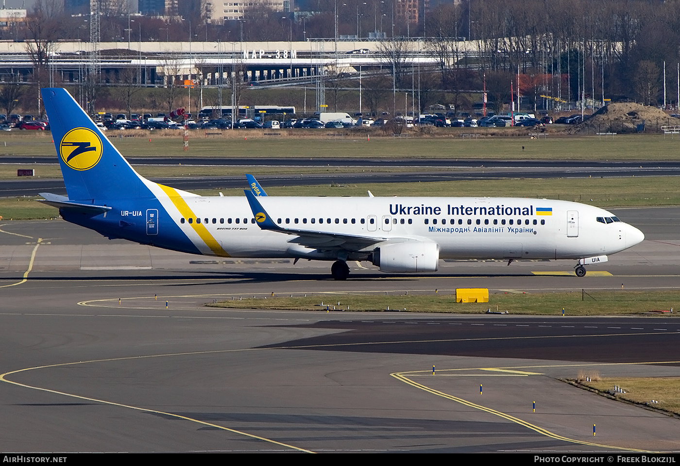 Aircraft Photo of UR-UIA | Boeing 737-800 | Ukraine International Airlines | AirHistory.net #642588