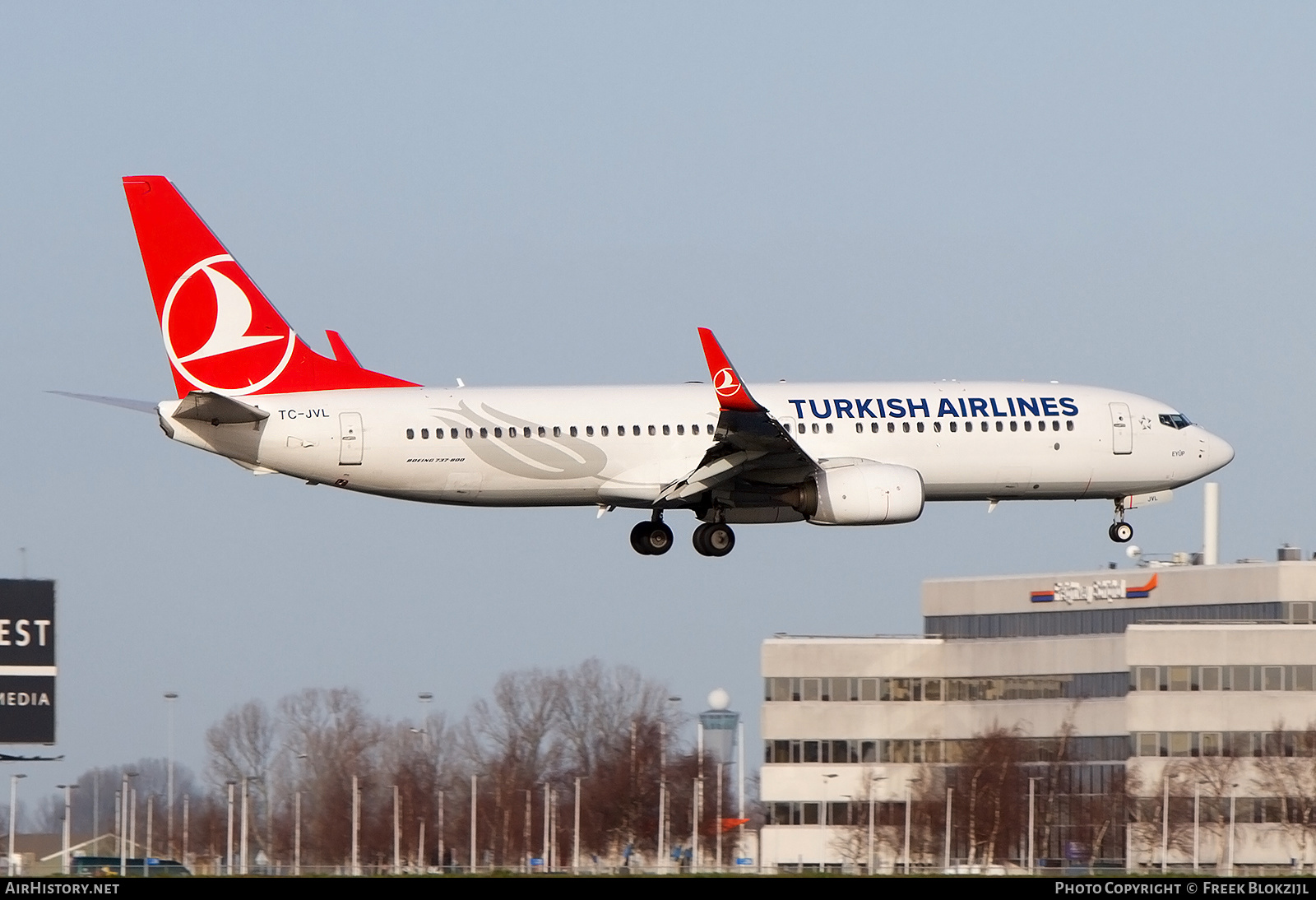 Aircraft Photo of TC-JVL | Boeing 737-8F2 | Turkish Airlines | AirHistory.net #642599