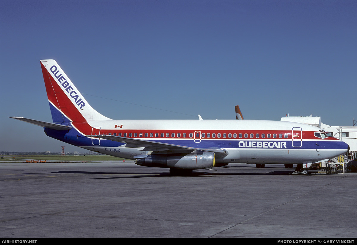 Aircraft Photo of C-GQBC | Boeing 737-202C | Quebecair | AirHistory.net #642621