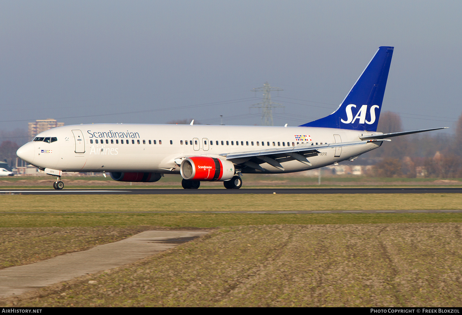 Aircraft Photo of LN-RPR | Boeing 737-883 | Scandinavian Airlines - SAS | AirHistory.net #642622