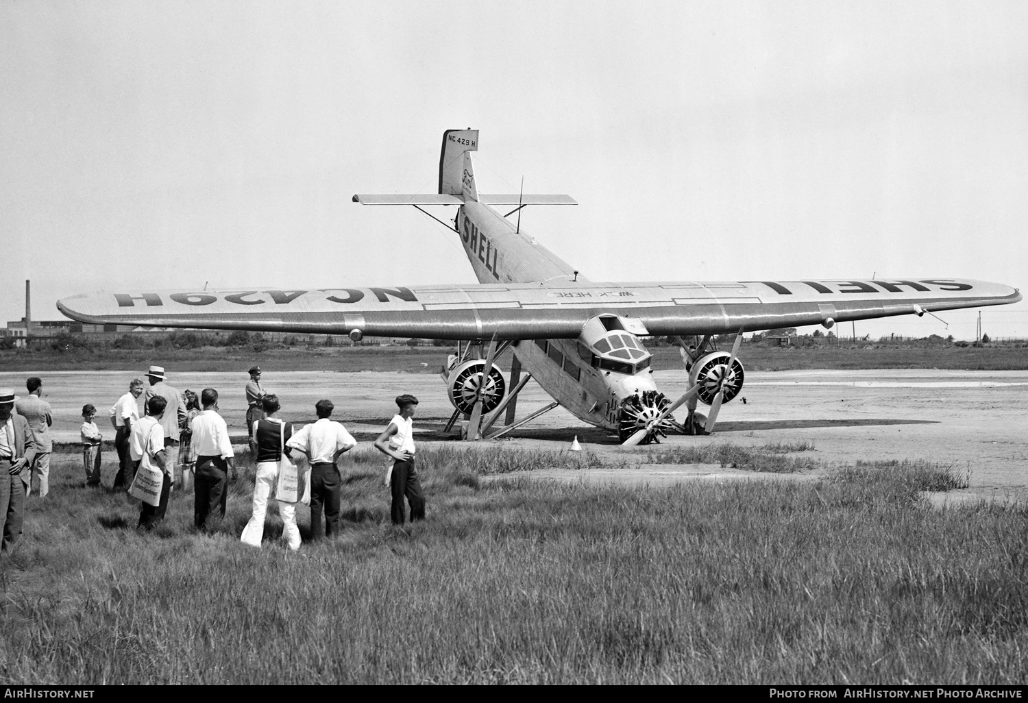 Aircraft Photo of NC429H | Ford 5-AT-C Tri-Motor | Shell | AirHistory.net #642623