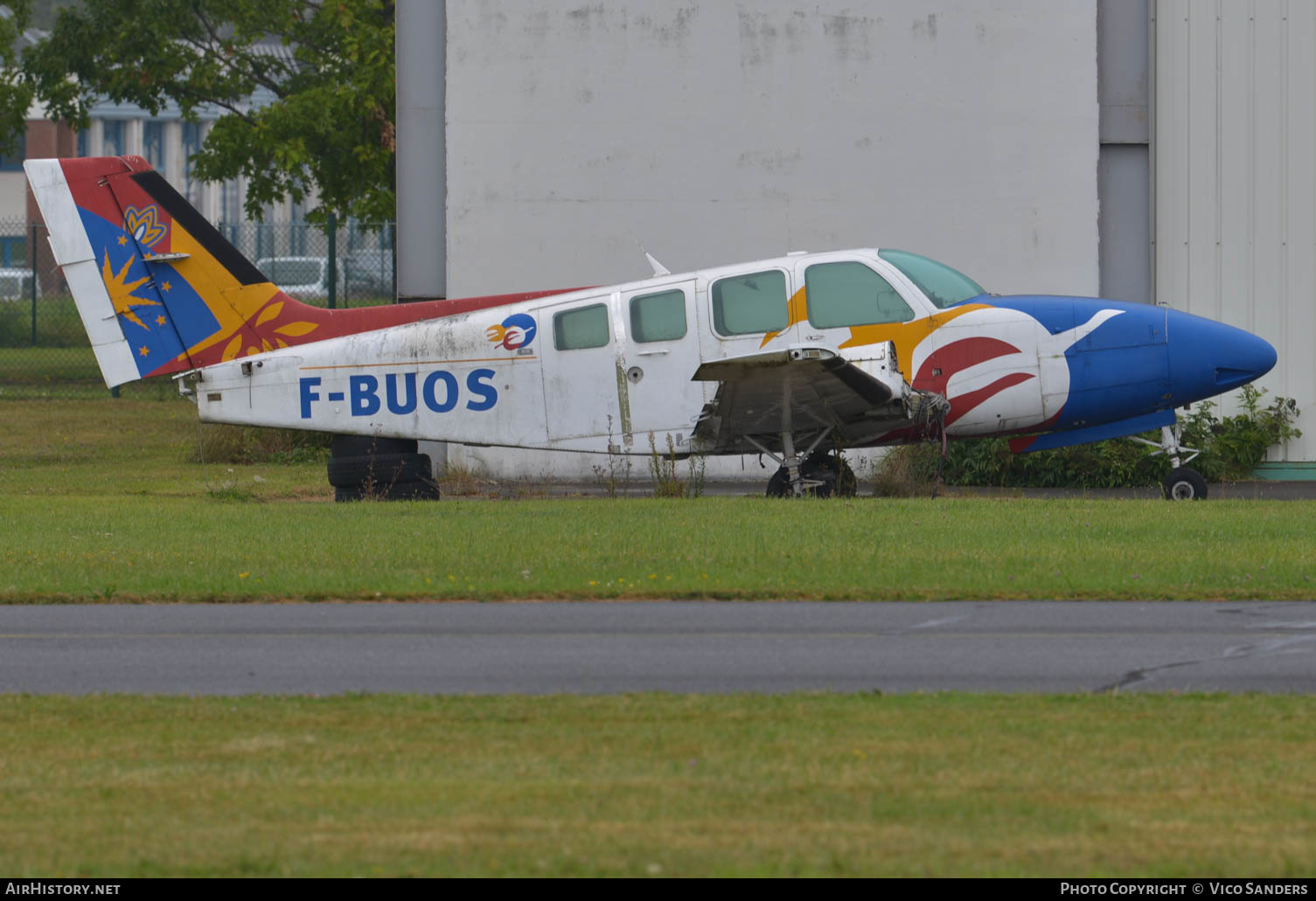 Aircraft Photo of F-BUOS | Beech 58 Baron | AirHistory.net #642628