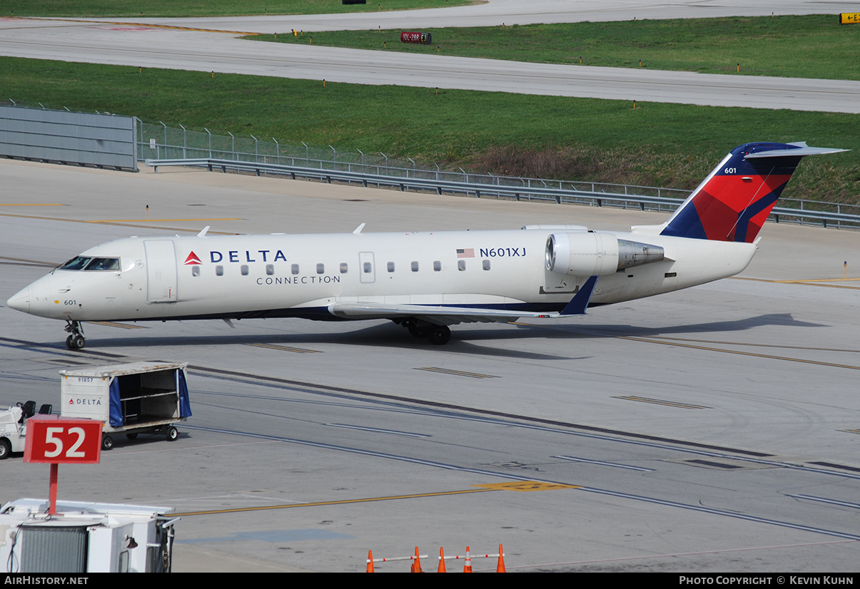 Aircraft Photo of N601XJ | Bombardier CRJ-200LR (CL-600-2B19) | Delta Connection | AirHistory.net #642644