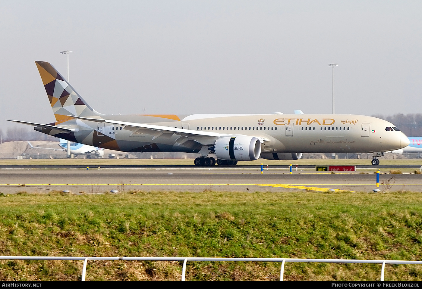 Aircraft Photo of A6-BLU | Boeing 787-9 Dreamliner | Etihad Airways | AirHistory.net #642663