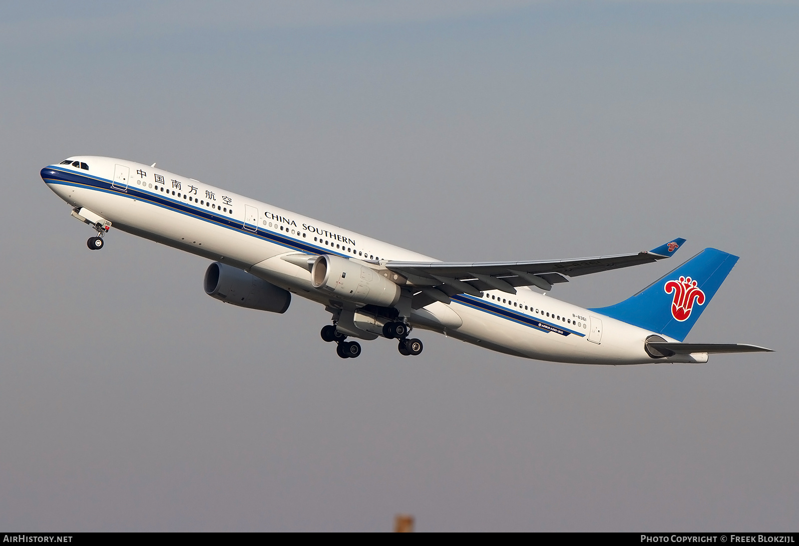 Aircraft Photo of B-8361 | Airbus A330-343E | China Southern Airlines | AirHistory.net #642667