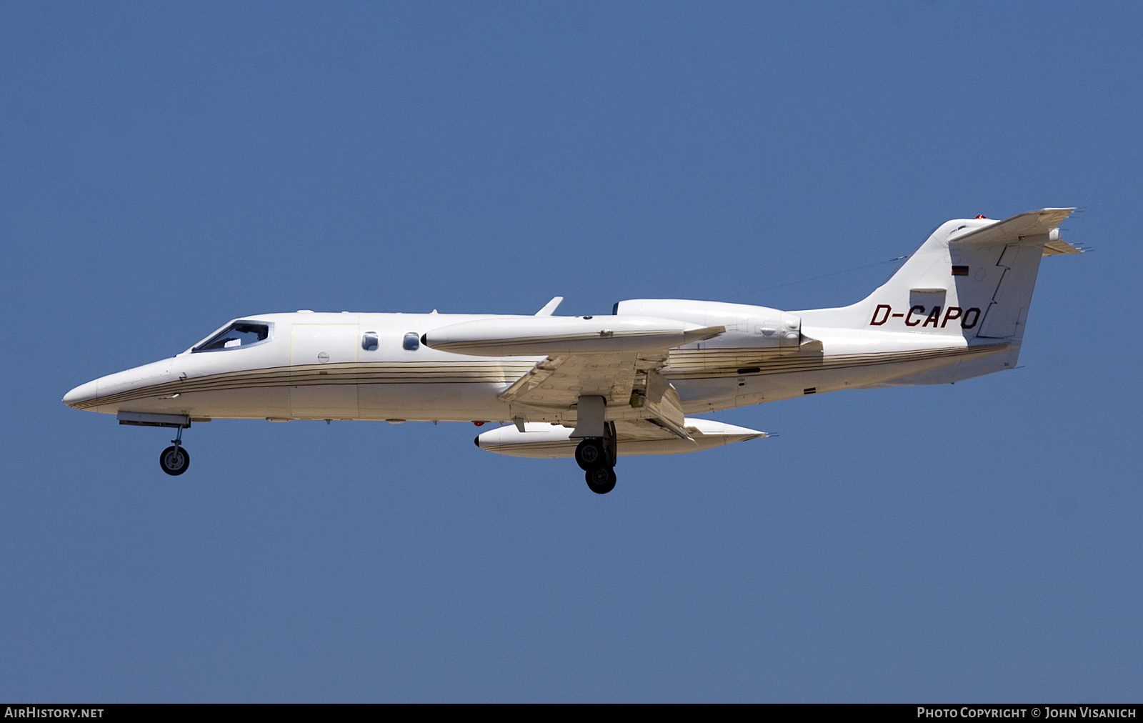 Aircraft Photo of D-CAPO | Gates Learjet 35A | AirHistory.net #642679