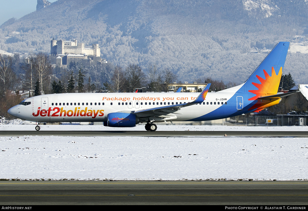 Aircraft Photo of G-JZHM | Boeing 737-800 | Jet2 Holidays | AirHistory.net #642682