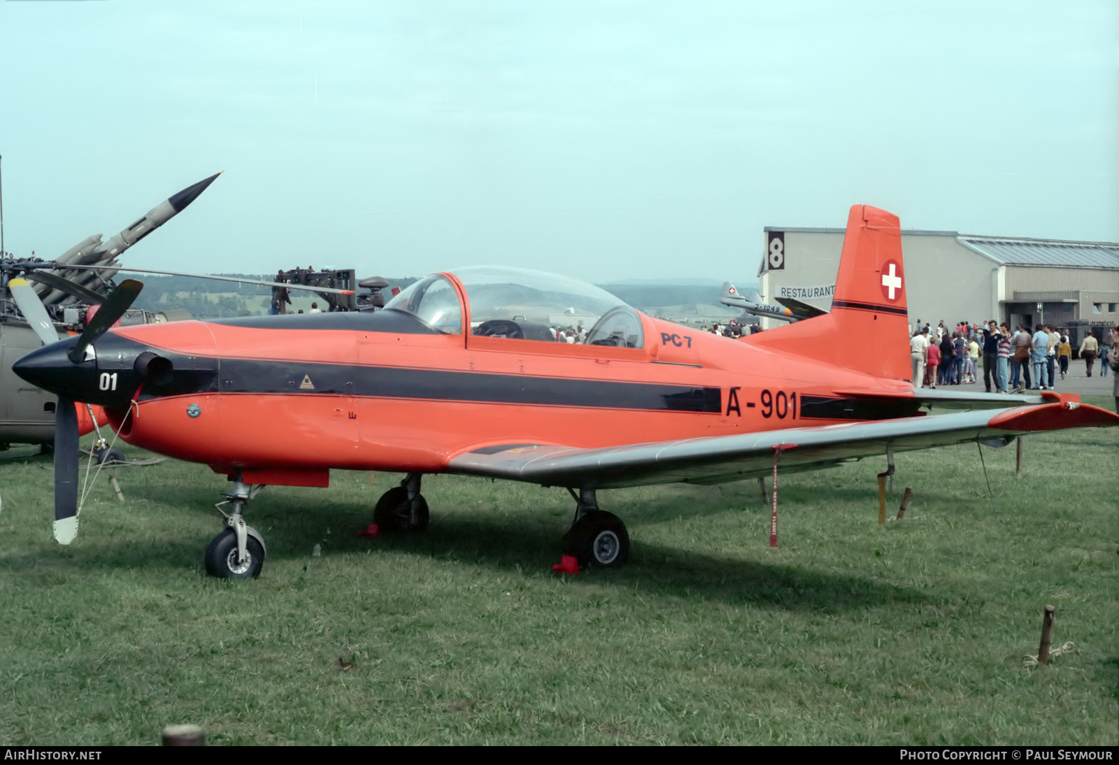 Aircraft Photo of A-901 | Pilatus PC-7 | Switzerland - Air Force | AirHistory.net #642703