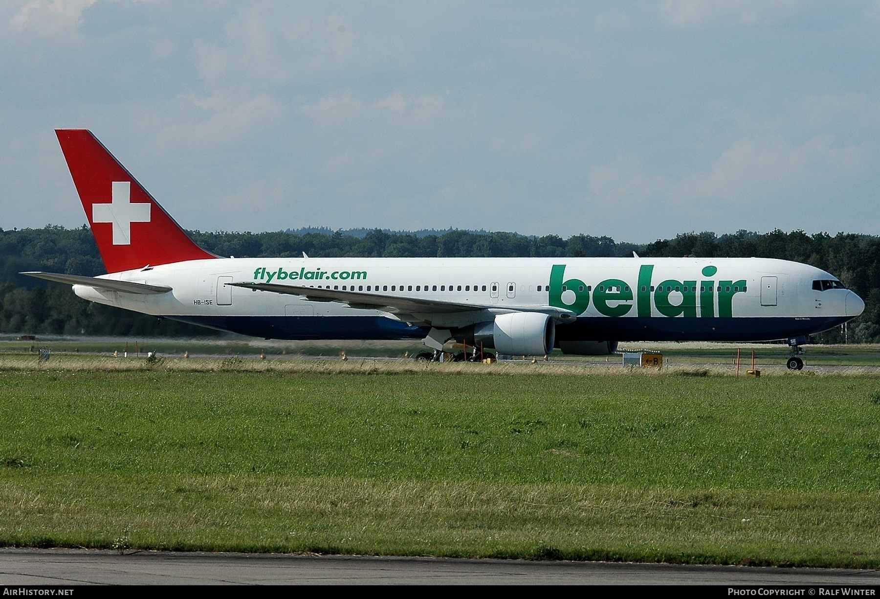 Aircraft Photo of HB-ISE | Boeing 767-3Q8/ER | Belair | AirHistory.net #642706