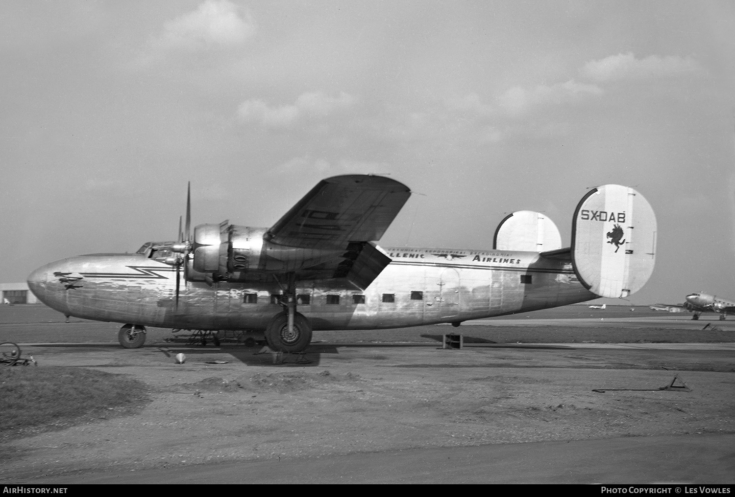 Aircraft Photo of SX-DAB | Consolidated LB-30 Liberator II | Hellenic Airlines | AirHistory.net #642719