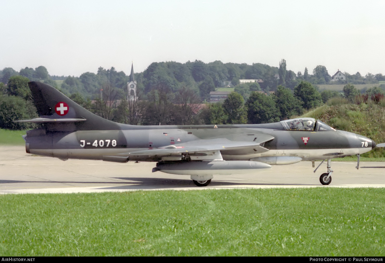 Aircraft Photo of J-4078 | Hawker Hunter F58 | Switzerland - Air Force | AirHistory.net #642740
