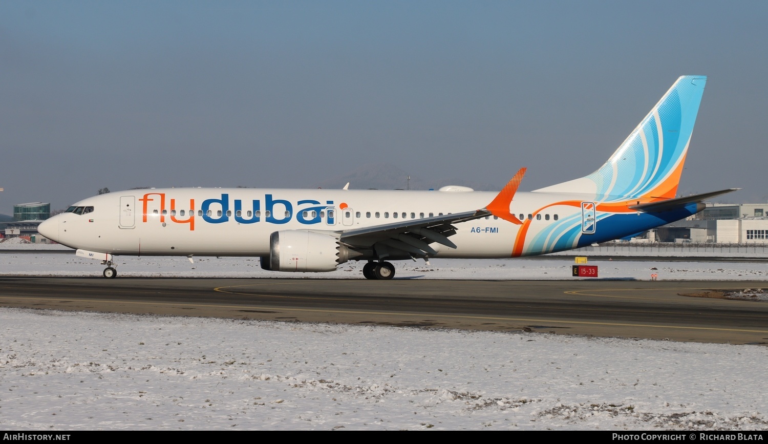 Aircraft Photo of A6-FMI | Boeing 737-8 Max 8 | Flydubai | AirHistory.net #642741