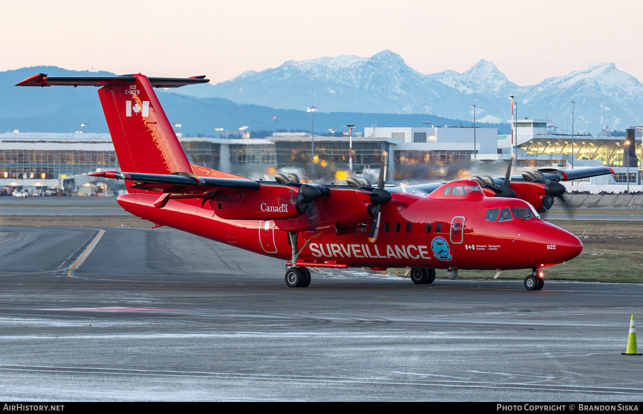 Aircraft Photo of C-GCFR | De Havilland Canada DHC-7-150(IR) Dash 7 | Transport Canada | AirHistory.net #642750