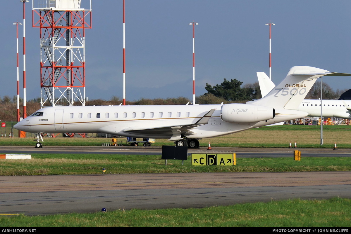 Aircraft Photo of N750GX | Bombardier Global 7500 (BD-700-2A12) | AirHistory.net #642754