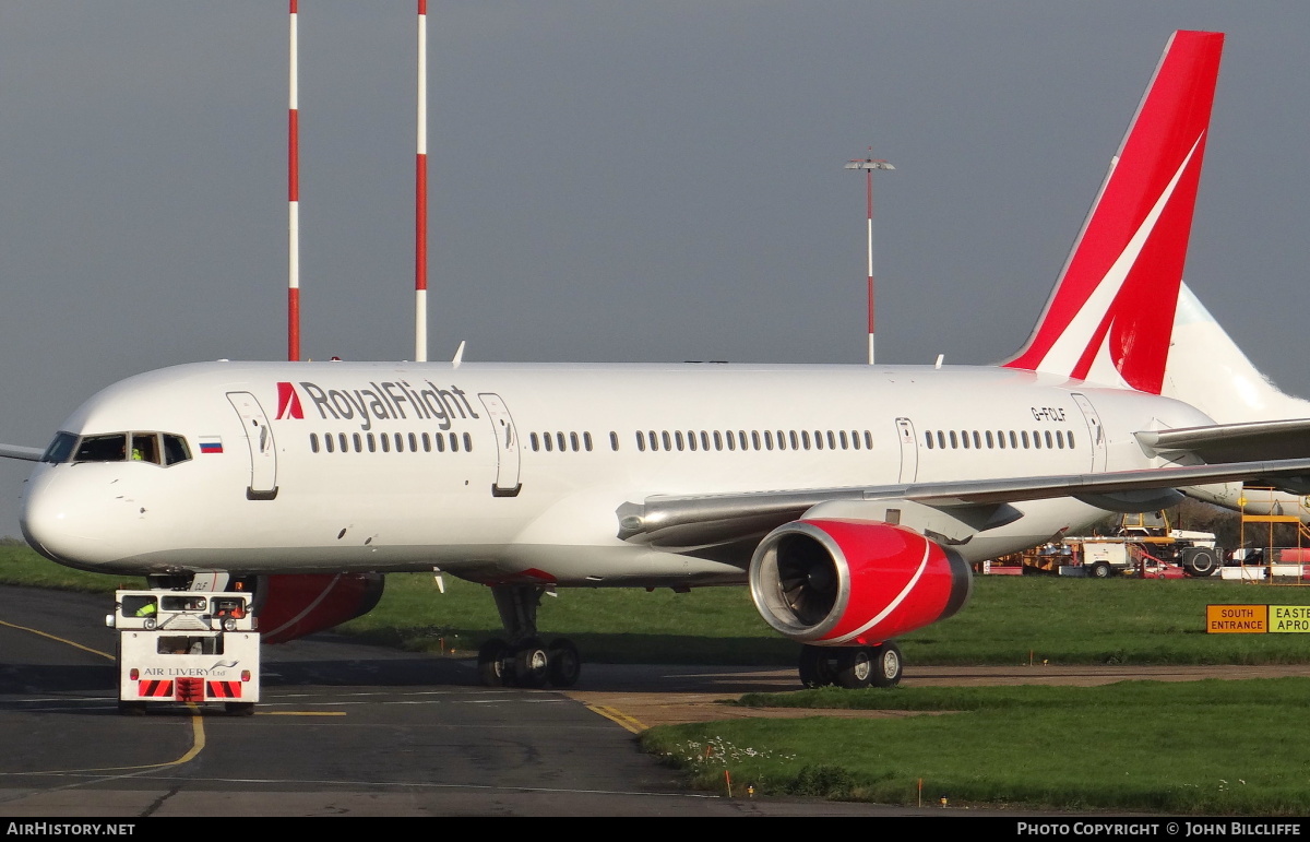 Aircraft Photo of G-FCLF | Boeing 757-28A | Royal Flight Airlines | AirHistory.net #642762