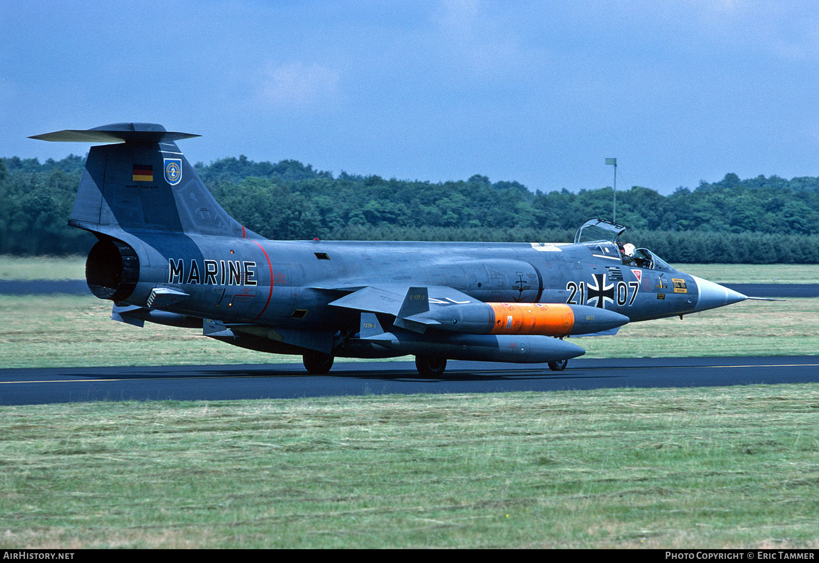 Aircraft Photo of 2107 | Lockheed RF-104G Starfighter | Germany - Navy | AirHistory.net #642763