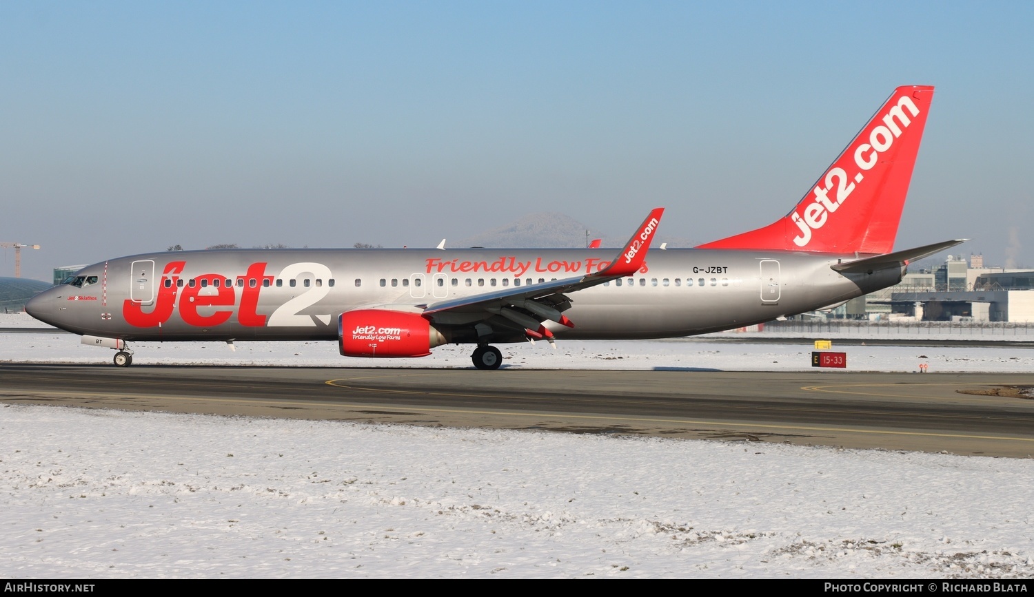 Aircraft Photo of G-JZBT | Boeing 737-883 | Jet2 | AirHistory.net #642771