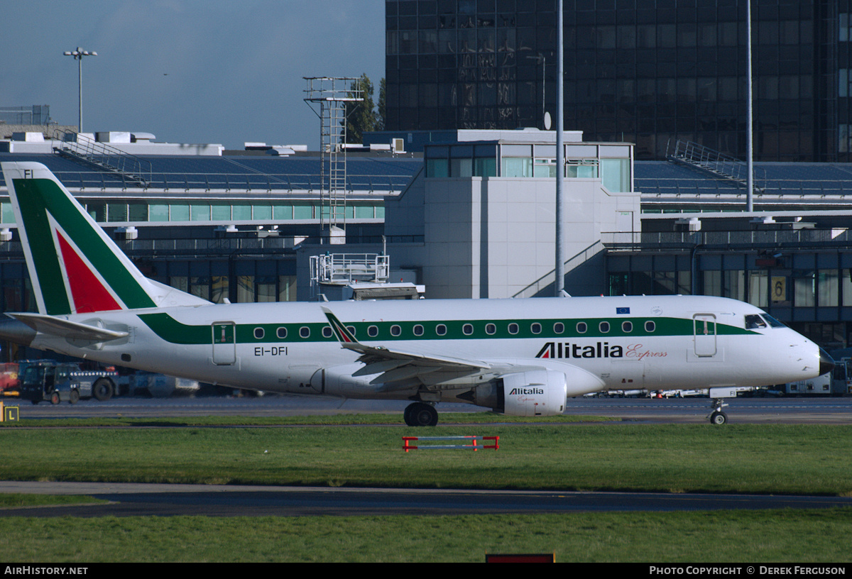 Aircraft Photo of EI-DFI | Embraer 170LR (ERJ-170-100LR) | Alitalia Express | AirHistory.net #642777