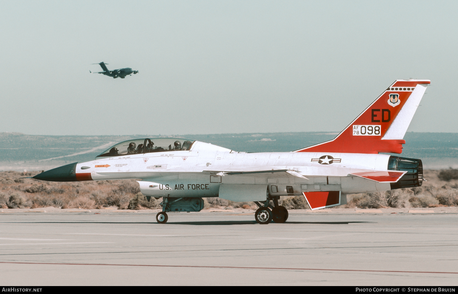 Aircraft Photo of 78-0098 / AF78-098 | General Dynamics F-16B Fighting Falcon | USA - Air Force | AirHistory.net #642781
