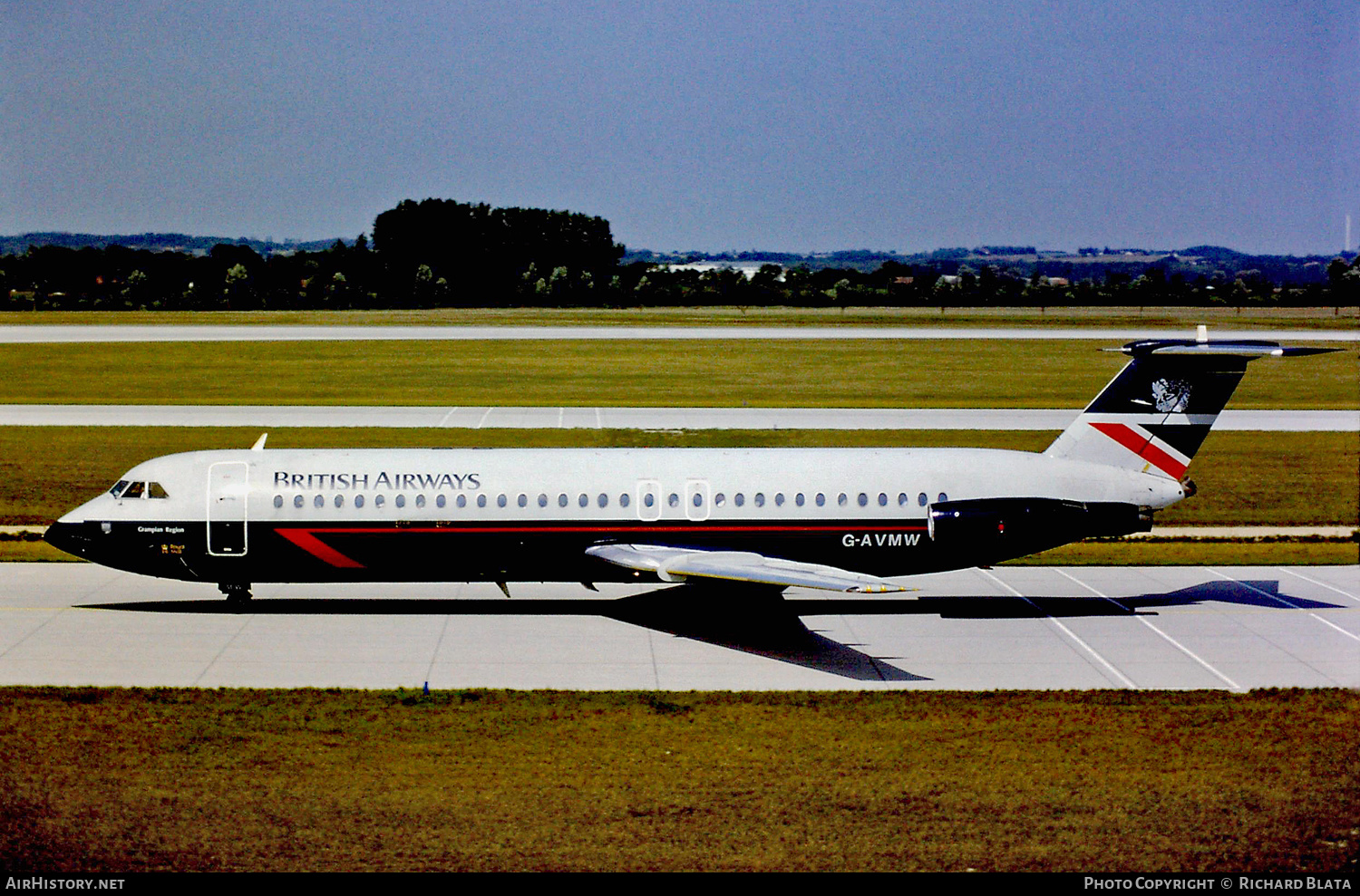 Aircraft Photo of G-AVMW | BAC 111-510ED One-Eleven | British Airways | AirHistory.net #642799