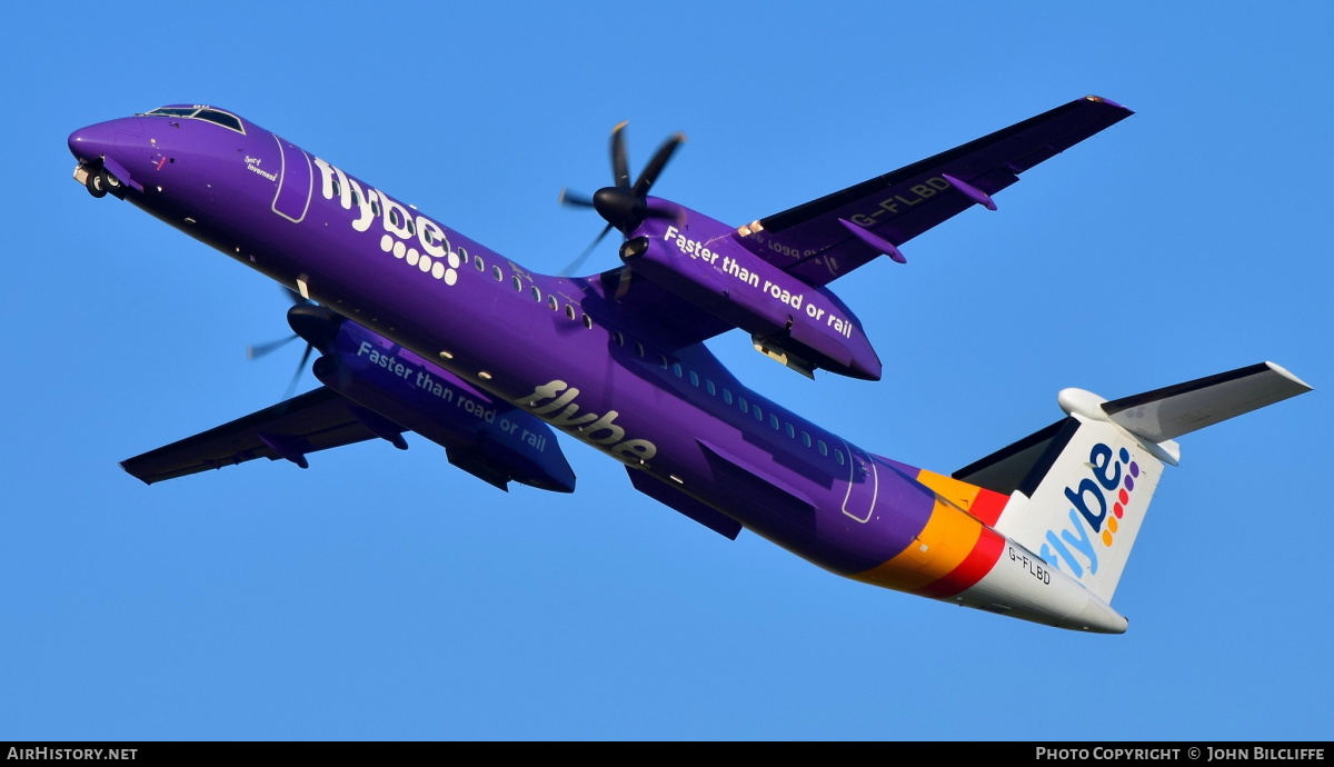 Aircraft Photo of G-FLBD | Bombardier DHC-8-402 Dash 8 | Flybe | AirHistory.net #642811