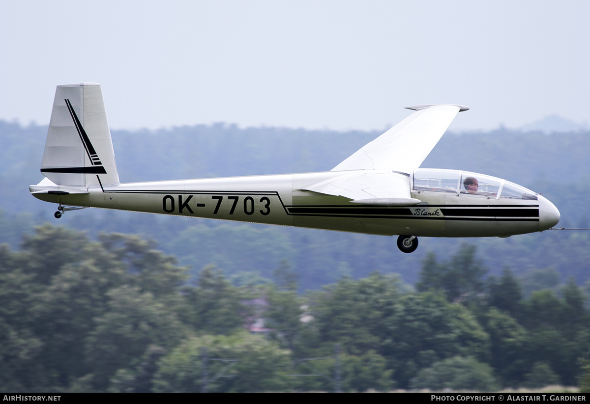 Aircraft Photo of OK-7703 | Let L-13A Blanik | AirHistory.net #642815