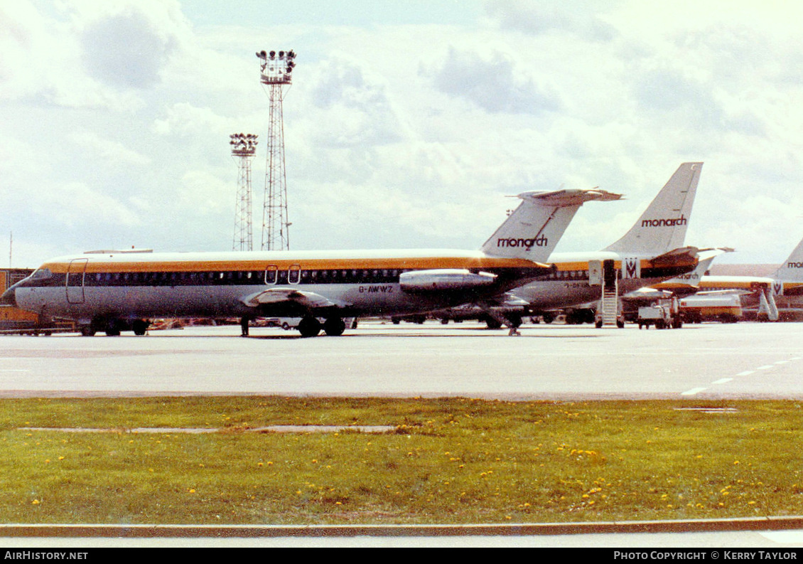 Aircraft Photo of G-AWWZ | BAC 111-509EW One-Eleven | Monarch Airlines | AirHistory.net #642829