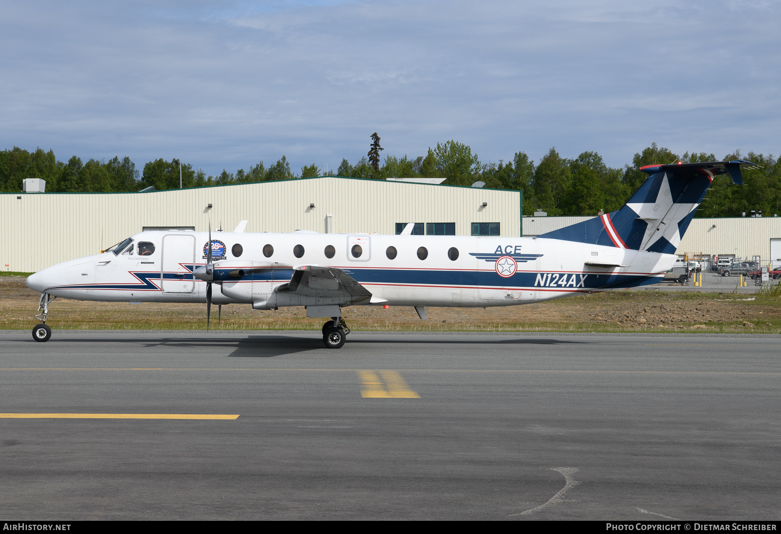 Aircraft Photo of N124AX | Beech 1900C-1 | Alaska Central Express - ACE | AirHistory.net #642840