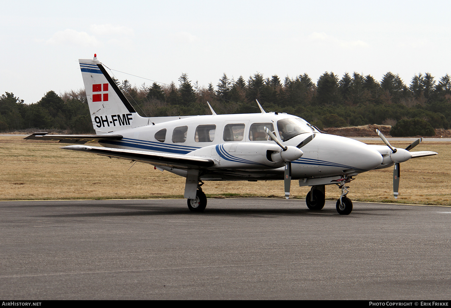 Aircraft Photo of 9H-FMF | Piper PA-31-310 Navajo | AirHistory.net #642842