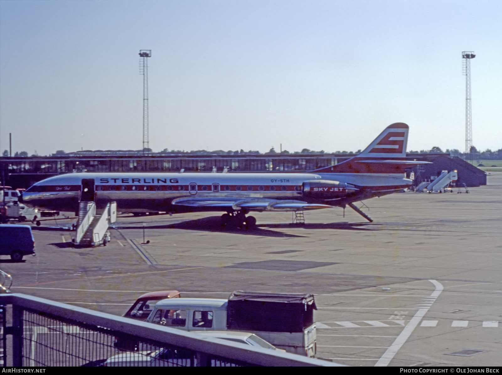 Aircraft Photo of OY-STH | Sud SE-210 Caravelle 10B3 Super B | Sterling Airways | AirHistory.net #642845