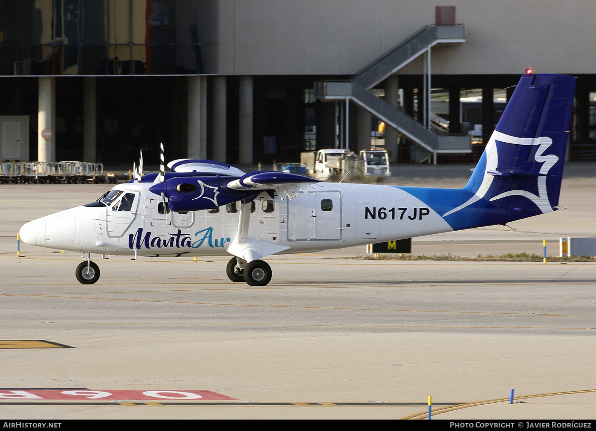 Aircraft Photo of N617JP | De Havilland Canada DHC-6-300 Twin Otter | Manta Air | AirHistory.net #642876